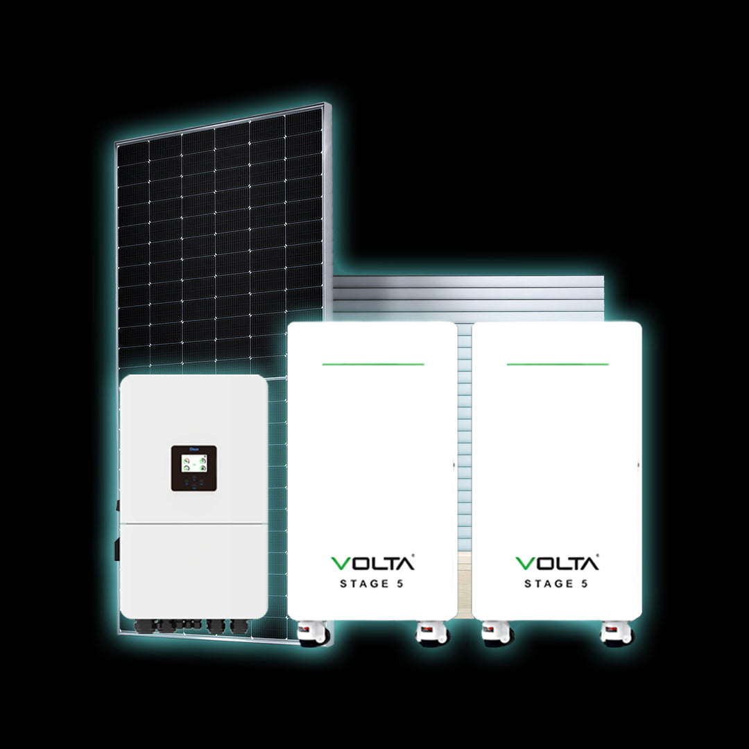 Installed 20kW Deye & Volta Energy Low Voltage Solar System with 24x 625W Solar Panels - Haultron | Only Good Energy