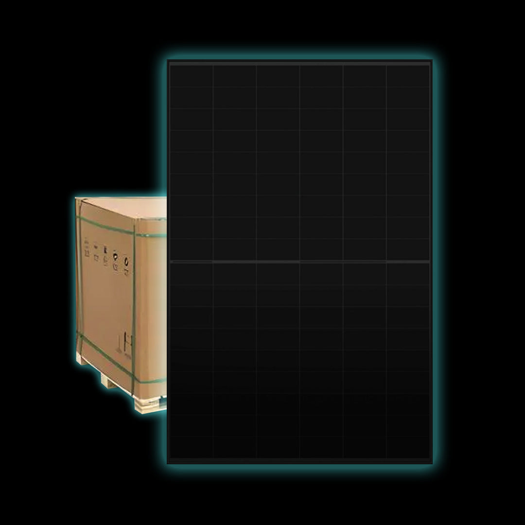 455W Aiko Full Black Solar Panel – Neostar 2S Mono-Glass Module