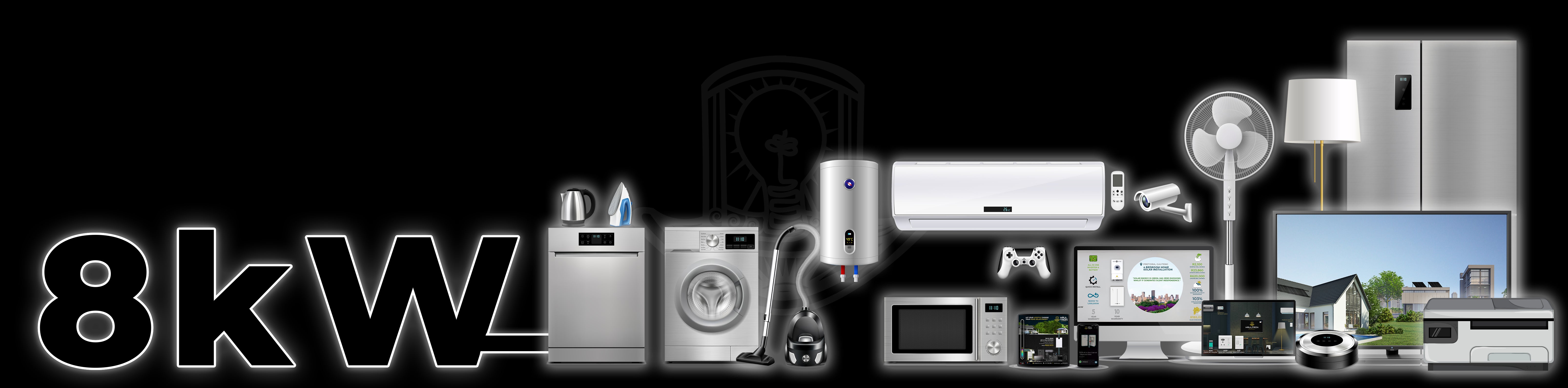 appliances an 8kW system can power