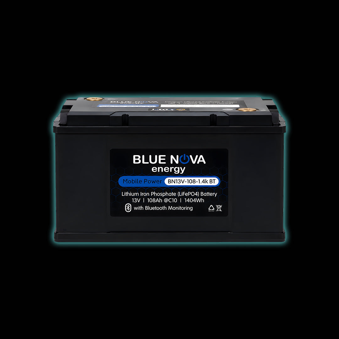 Blue Nova Energy 1404Wh LifePO4 Battery BN13V-108-1.4k BT