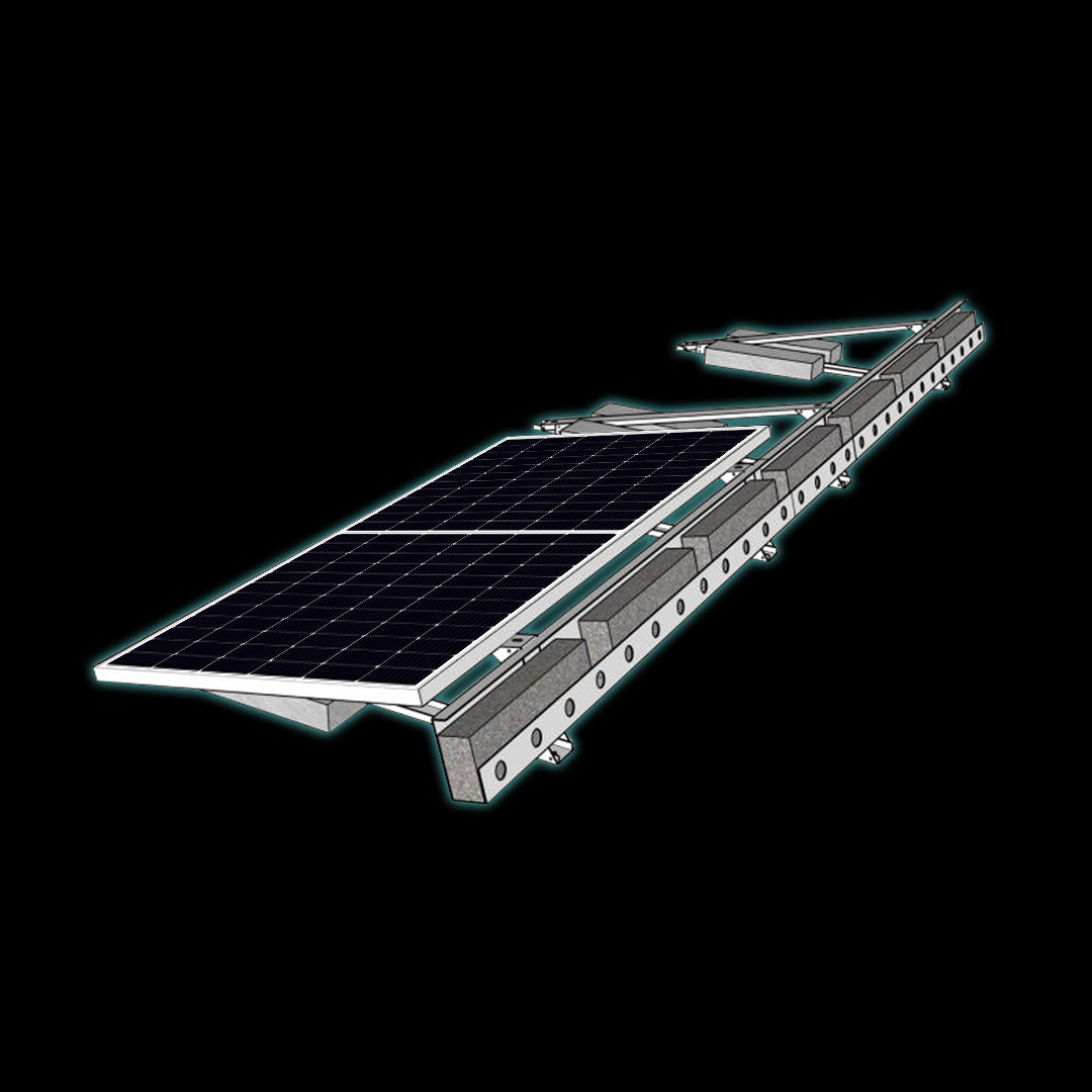 Concrete Roof | PV Roof Mounting Structure - Haultron | Only Good Energy
