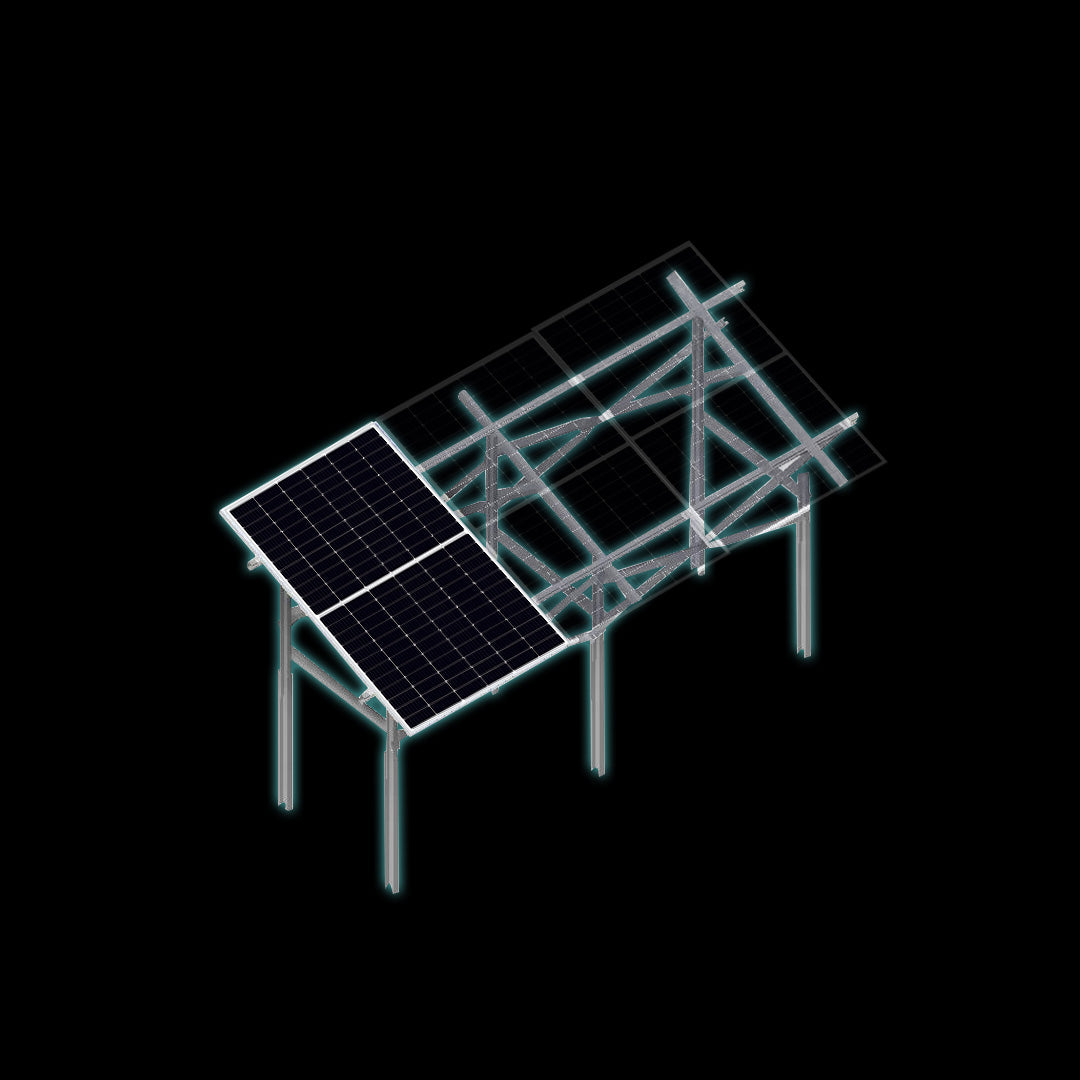 Ground Mount PV Structure - Haultron | Only Good Energy