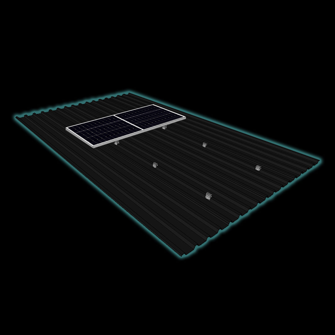 IBR Roof | PV Roof Mounting Structure - Railless - Haultron | Only Good Energy
