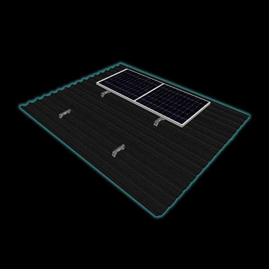 IBR Roof | PV Roof Mounting Structure - Railless - Haultron | Only Good Energy