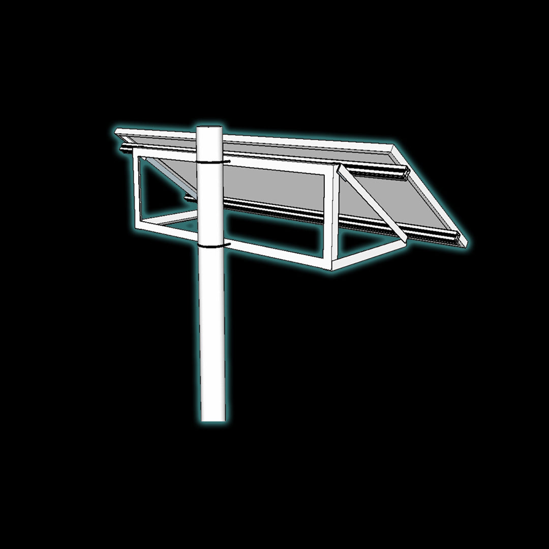 Single Pole Mount - Solar Structure
