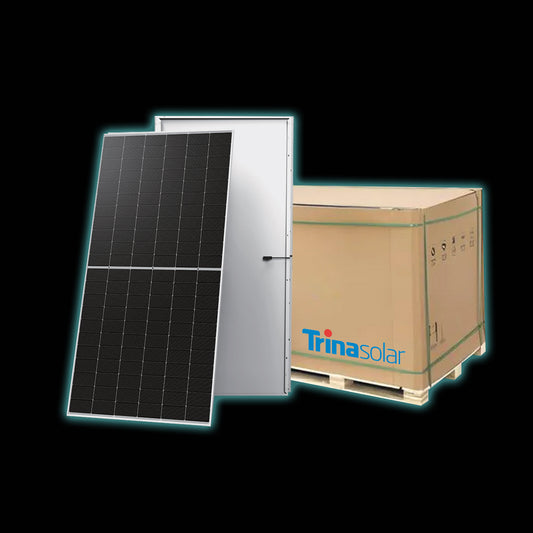 625W Trina N-Type i-TopCon Backsheet Mono (Pallet of 36) - Haultron | Only Good Energy