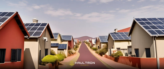 Solar panel direction in South Africa