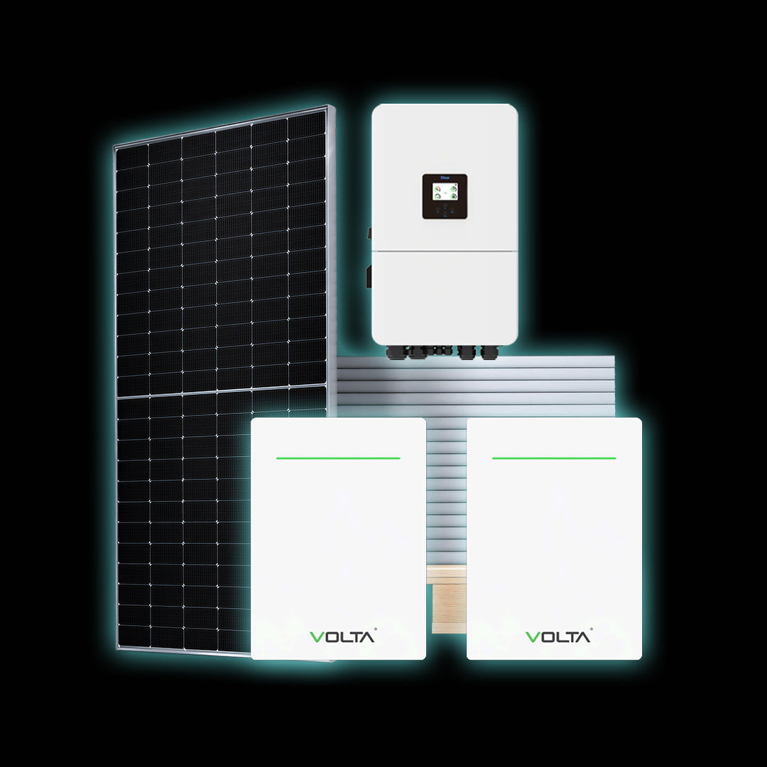 Installed 15kW Deye & Volta Energy Solar System 18x 625W Solar Panels - Haultron | Only Good Energy