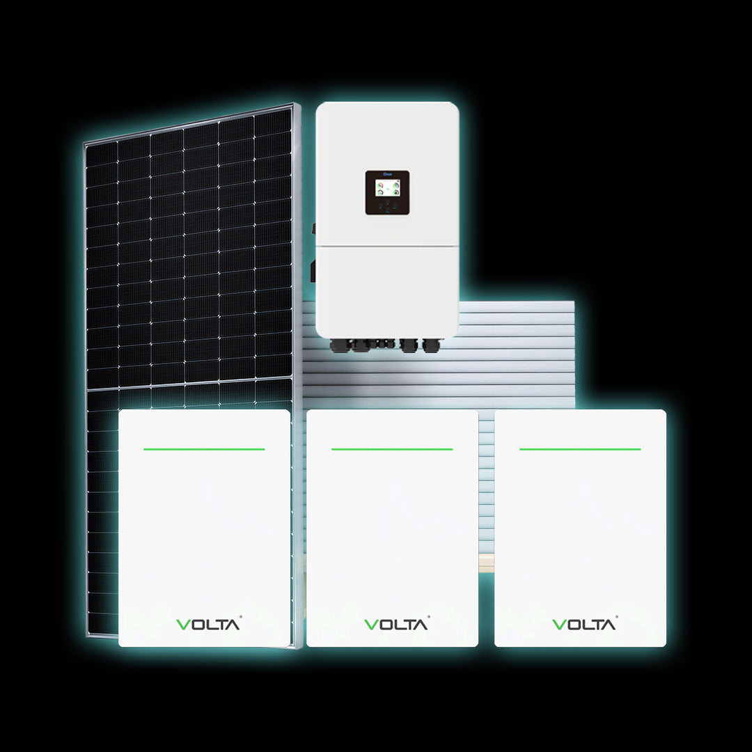 Installed 18kW Deye & Volta Energy Solar System with 22x 625W Solar Panels - Haultron | Only Good Energy