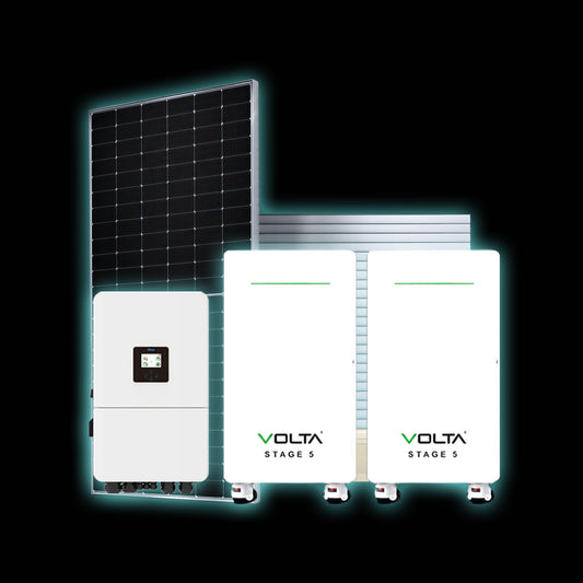 Installed 20kW Deye & Volta Energy Low Voltage Solar System with 24x 625W Solar Panels - Haultron | Only Good Energy