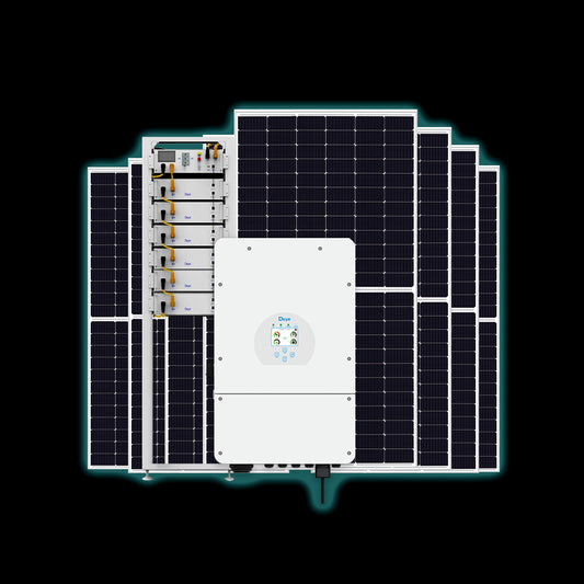 Installed 30kW Deye Solar System - 10 Year System Warranty - Haultron | Only Good Energy