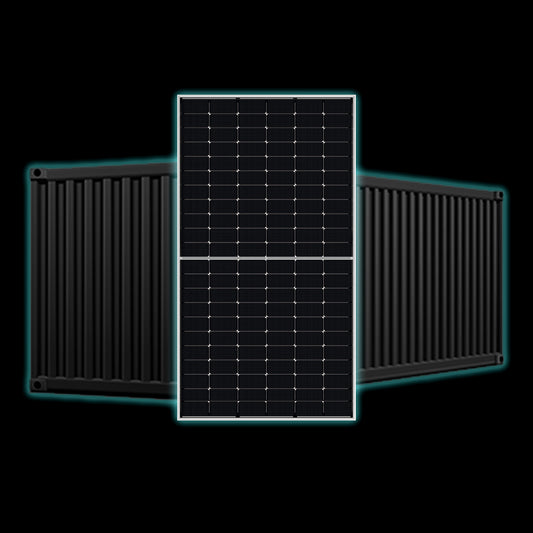 615W Jinko Bifacial Solar Panel 66HL4M-BDV  (Container of 720) - Haultron | Only Good Energy