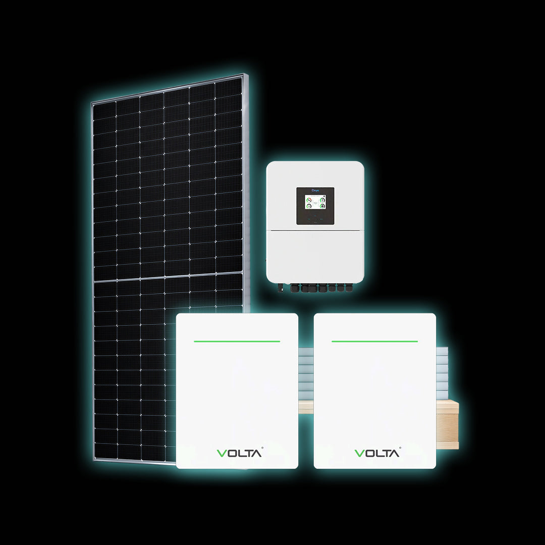 Installed 6kW Deye & Volta Energy Solar System with 8x 580W Solar Panels - Haultron | Only Good Energy