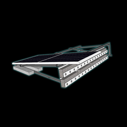 Concrete Roof | PV Roof Mounting Structure
