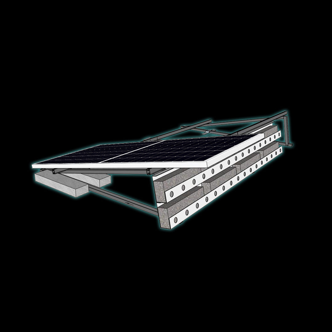Concrete Roof | PV Roof Mounting Structure
