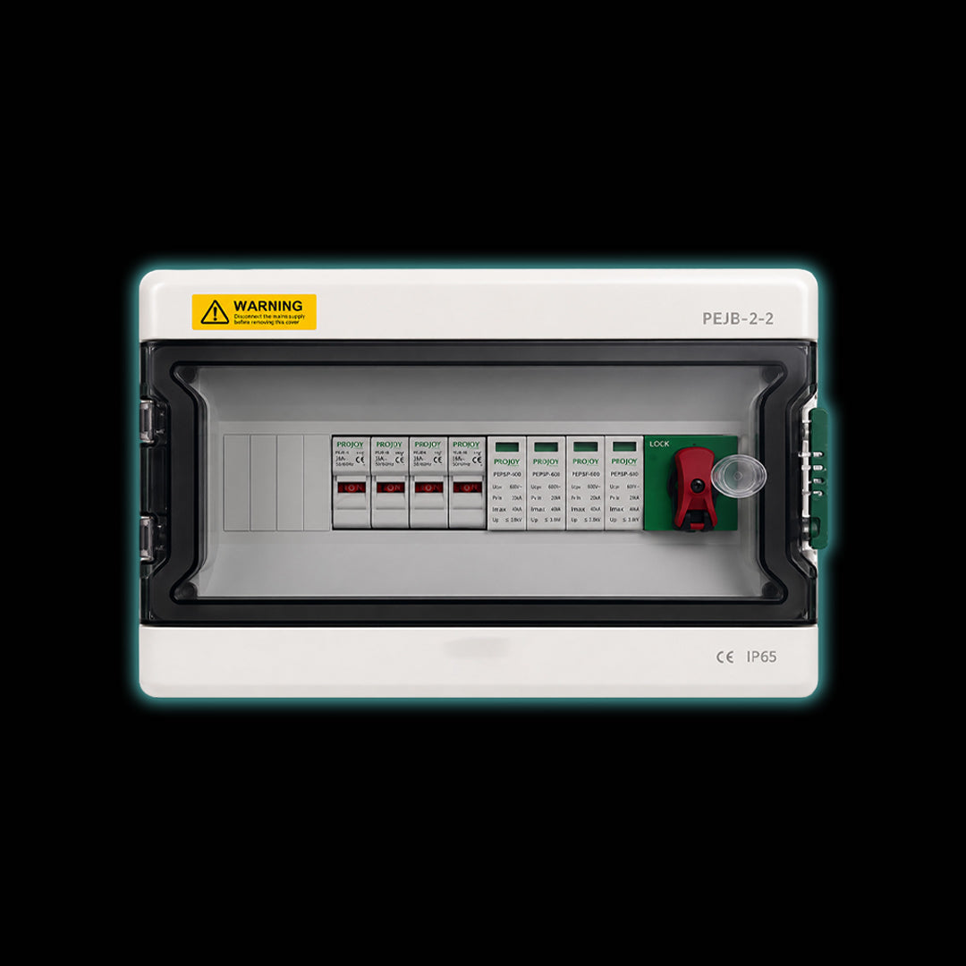 DC Combiner Box 1 In 1 Out & 2 In 2 Out | Solar PV String Protection & Isolation