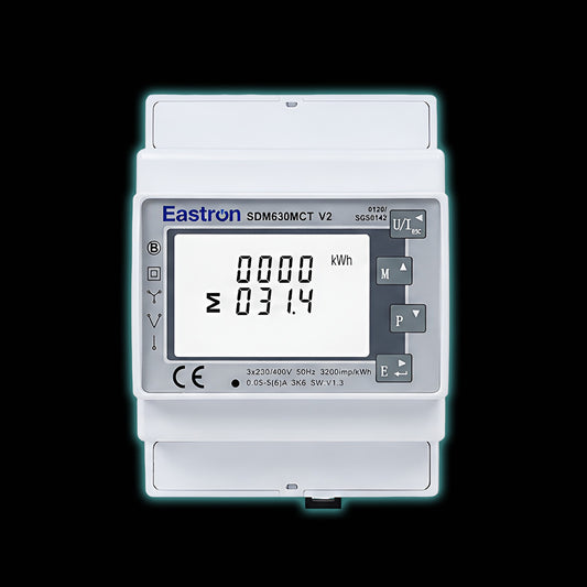 Eastron DIN Rail Mounted Three Phase CT SDM630MCT