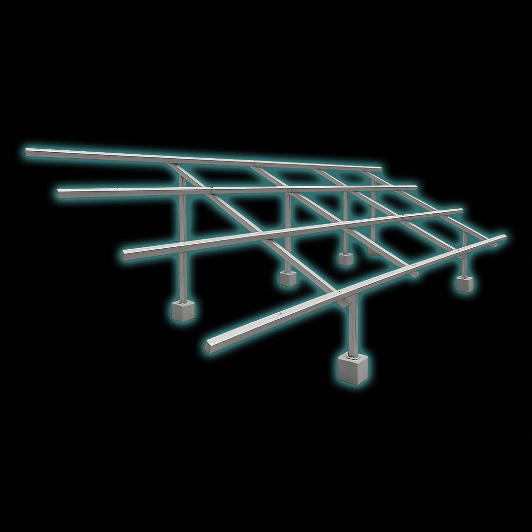 Ground Mount PV Structure - Imported - Haultron | Only Good Energy