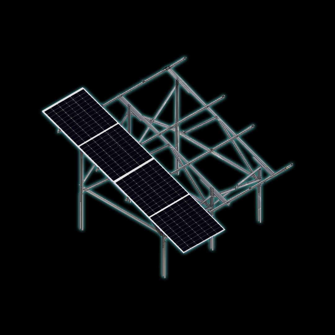 Ground Mount PV Structure - Haultron | Only Good Energy