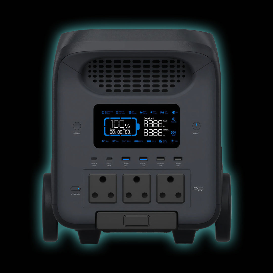 Hinen PS3000 Portable Power Station - 3kW Inverter + 2.5kWh Battery