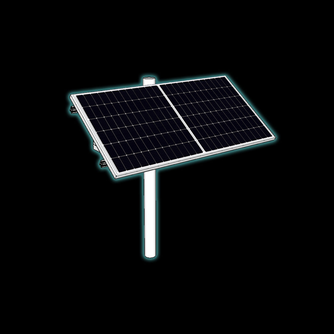 Single Pole Mount - Solar Structure | Haultron | Only Good Energy