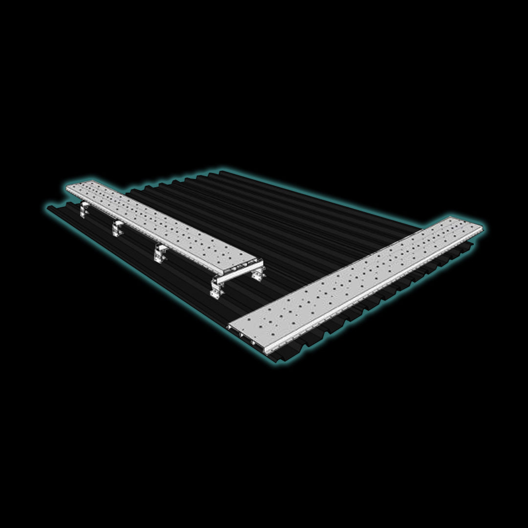 Solar Walkways - Flush Mount - Galvanized or Aluminium - Haultron | Only Good Energy