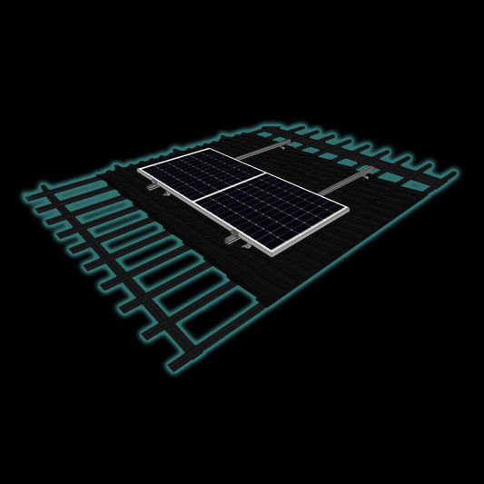 Tiled Roof | PV Roof Mounting Structure - Haultron | Only Good Energy