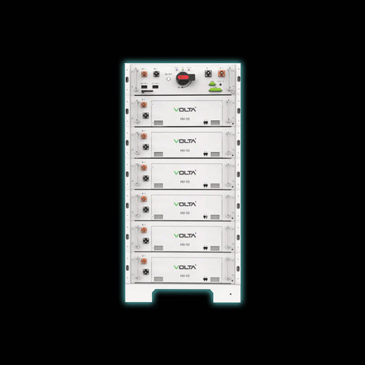 61.44kWh VOLTA HV-10 Battery 614V100Ah - High Voltage Stackable Energy Storage System - Haultron | Only Good Energy